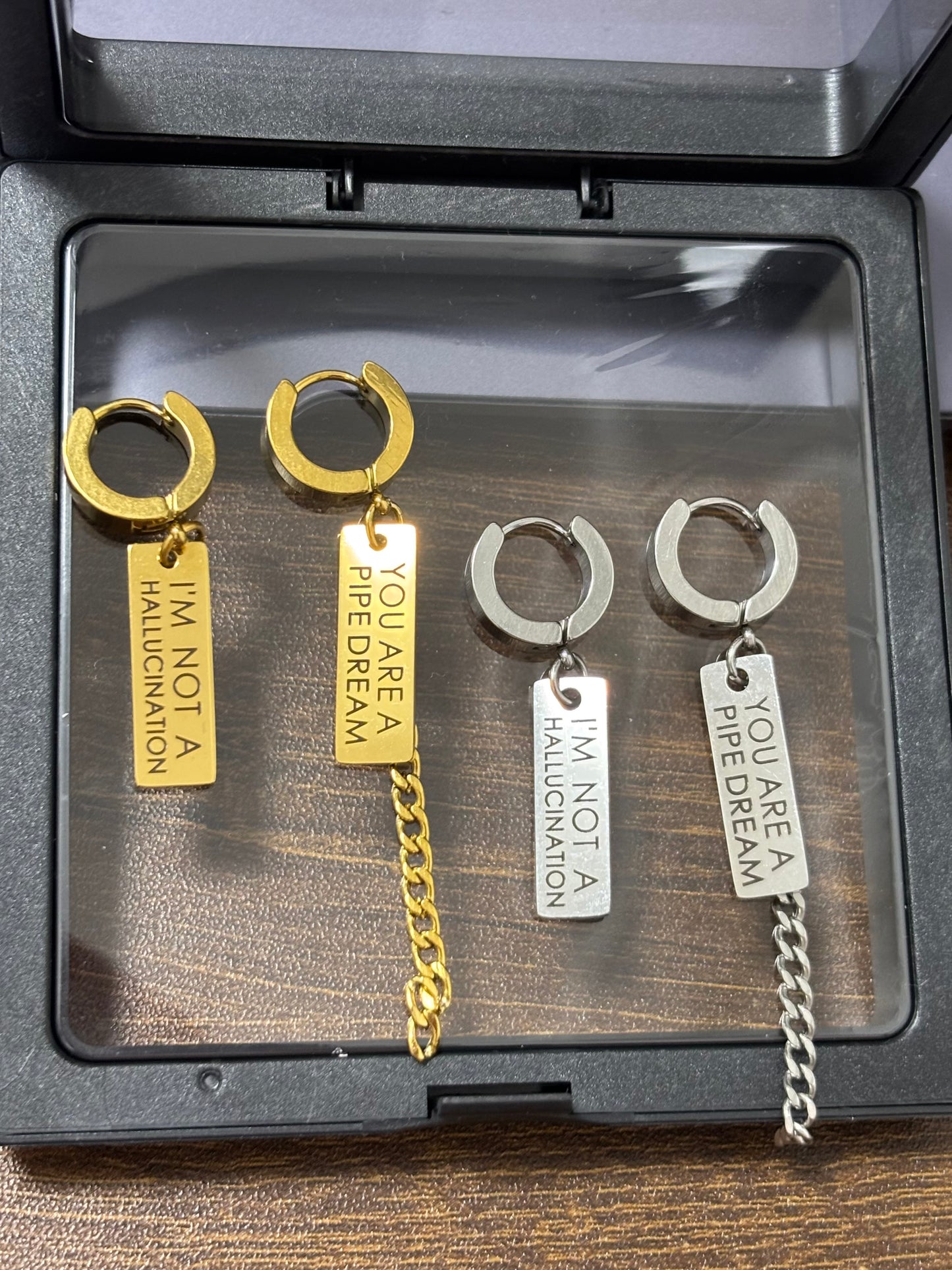 Pipe Dream Asymmetrical Tassel Earrings