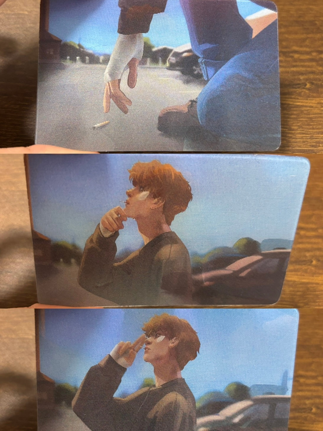 Three Change Neil Tribute Raster Cards