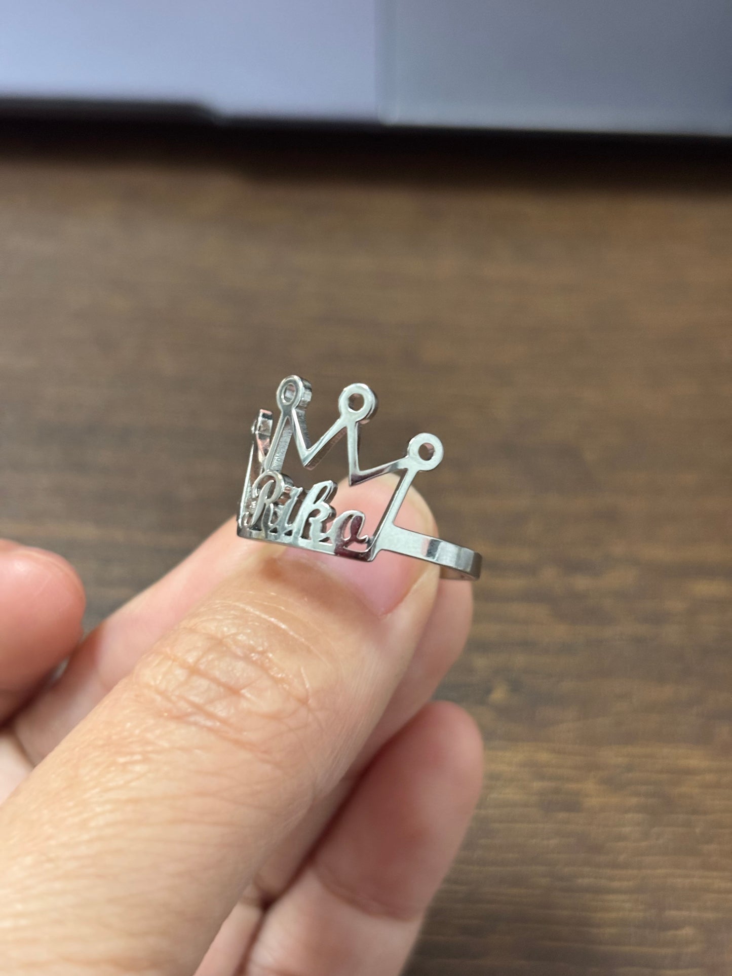 AFTG Riko Crown Adjustable Ring
