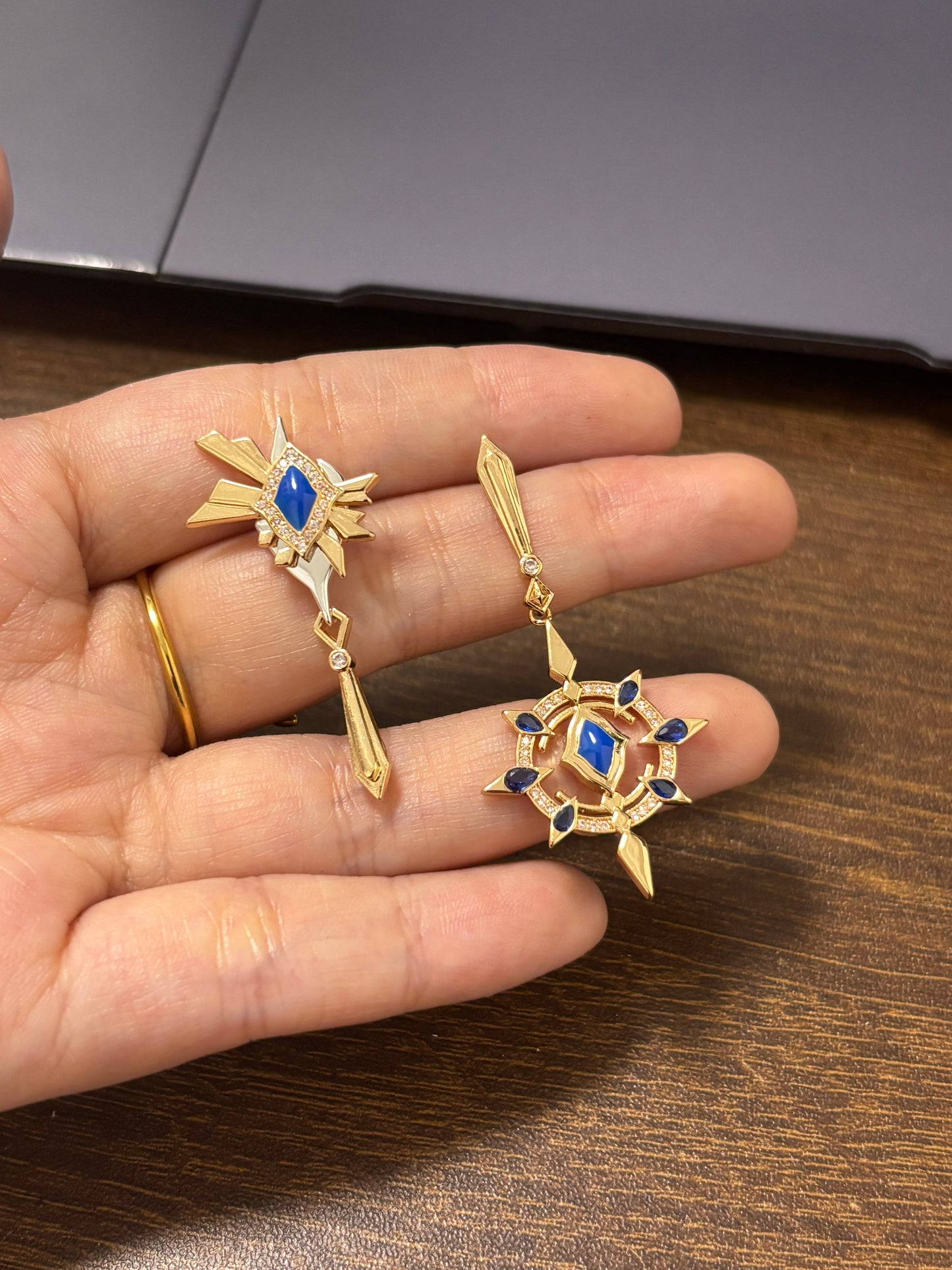 Sunday Inspired Asymmetrical Earrings