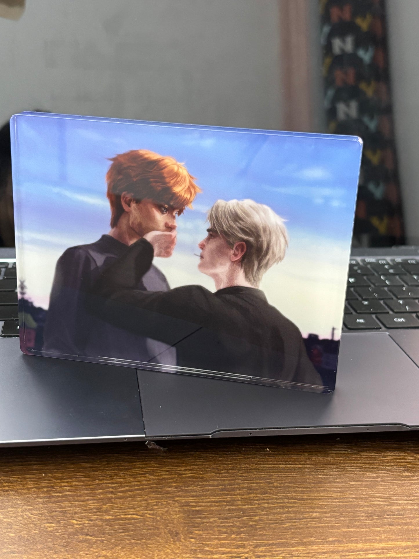AFTG Andrew & Neil Blue Classic Acrylic Block