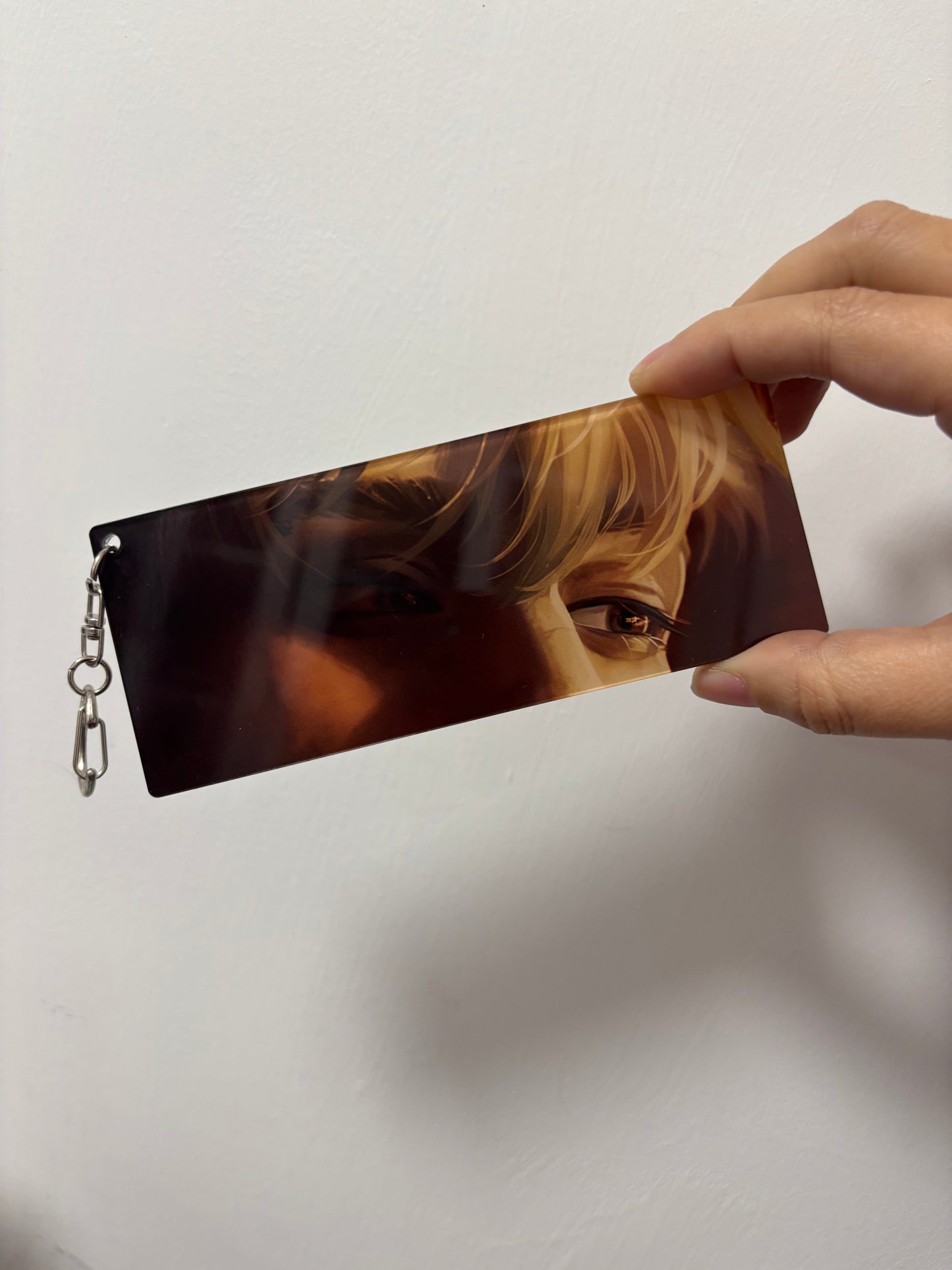 Acrylic Andreil Inspired Rectangle Eyes Keychain