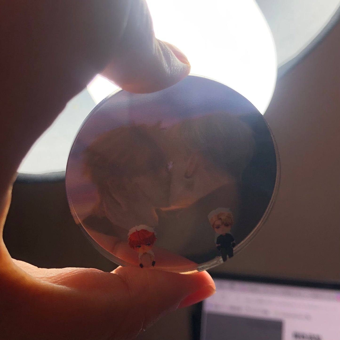 Runder AFTG-Acrylspiegel von Designer Neil & Andrew