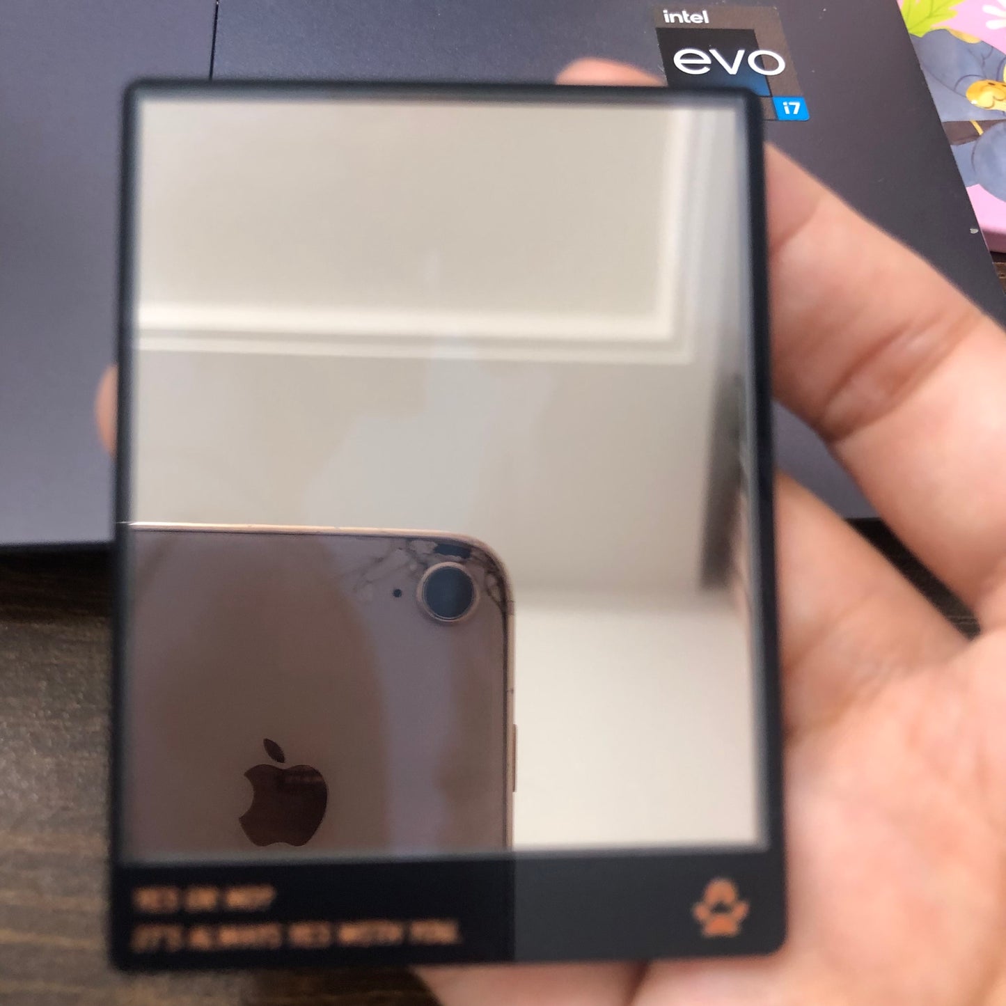 Rechteckiger AFTG-Acrylspiegel von Designer Andrew & Neil