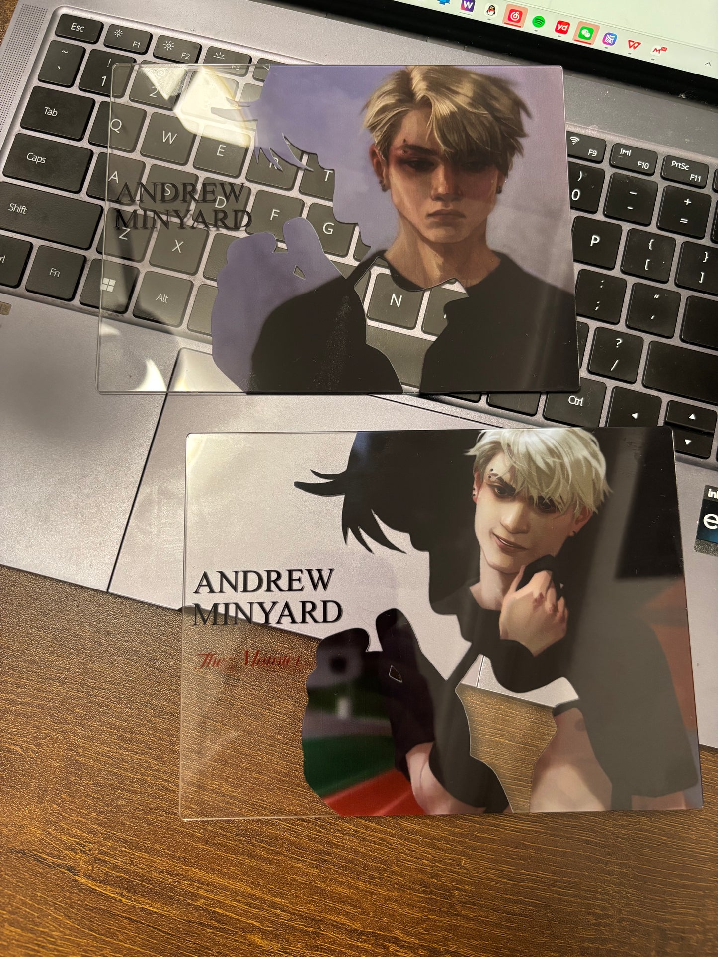 Andrew Minyard Projectable Acrylic Card
