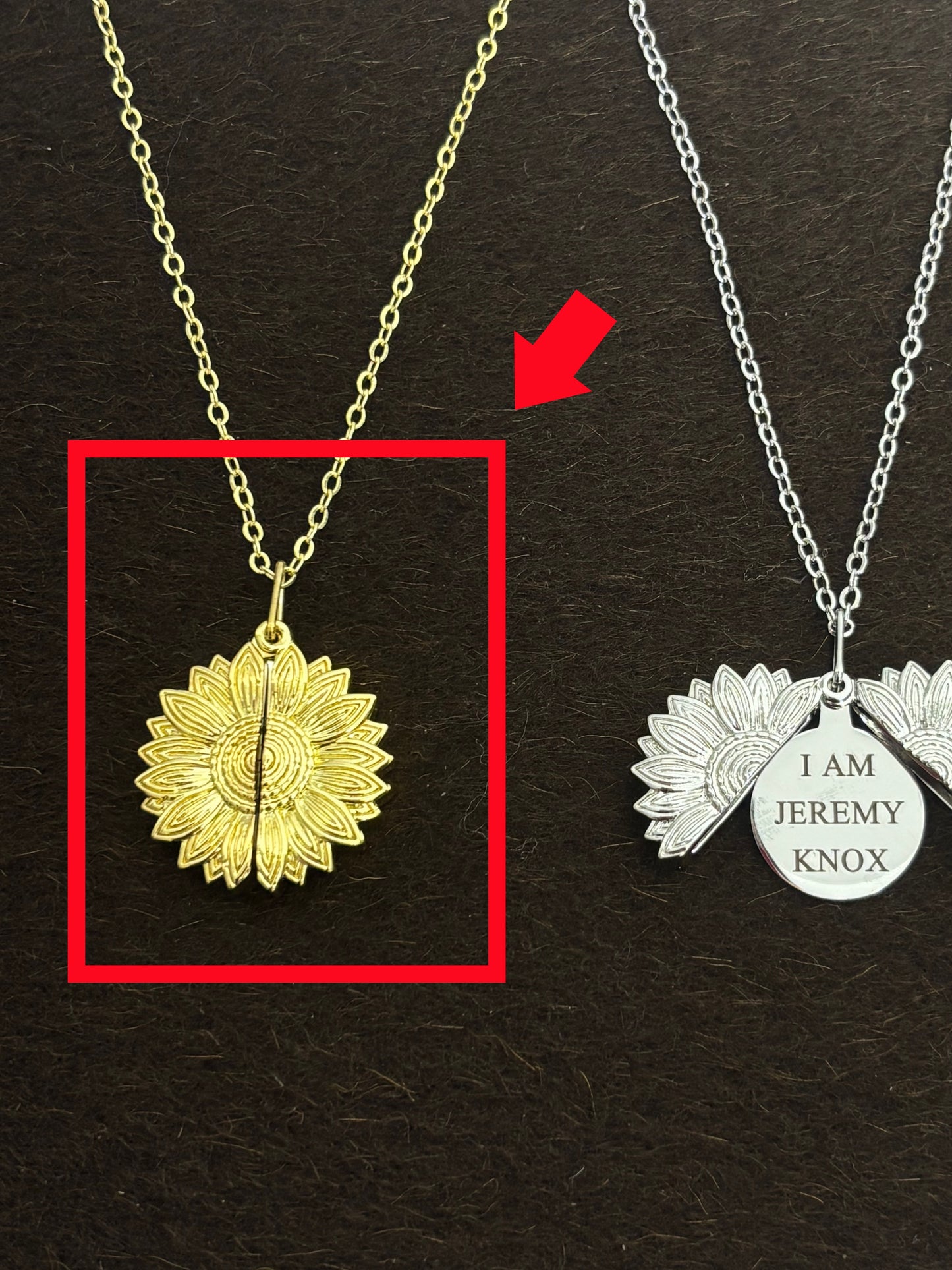 Sun Flower Jerejean Necklace