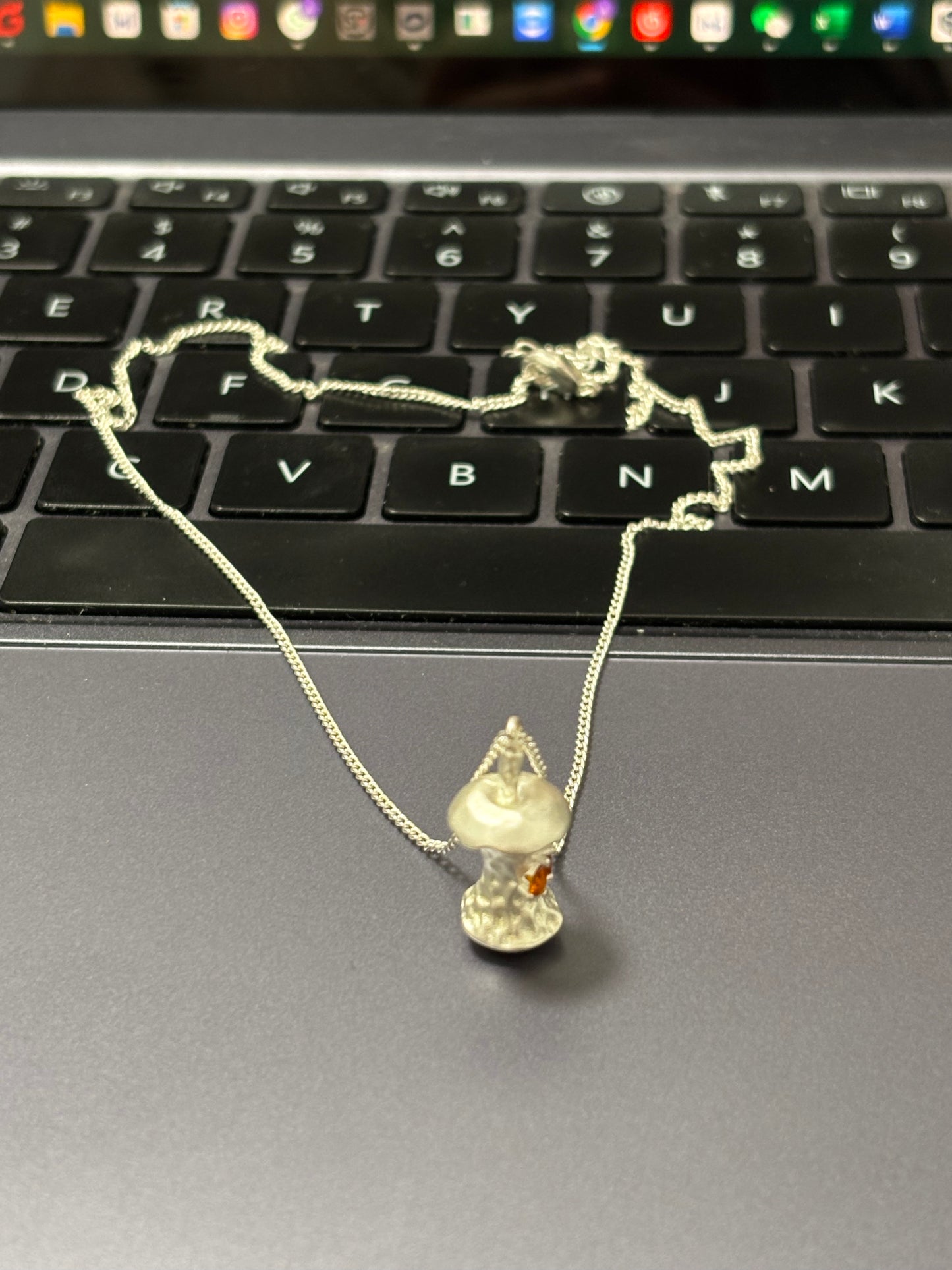 Caleb Apple Necklace