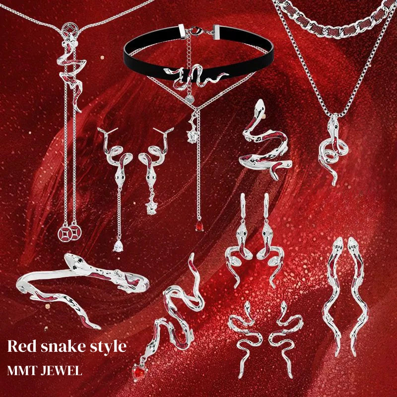 Creolen „Rote Schlange“