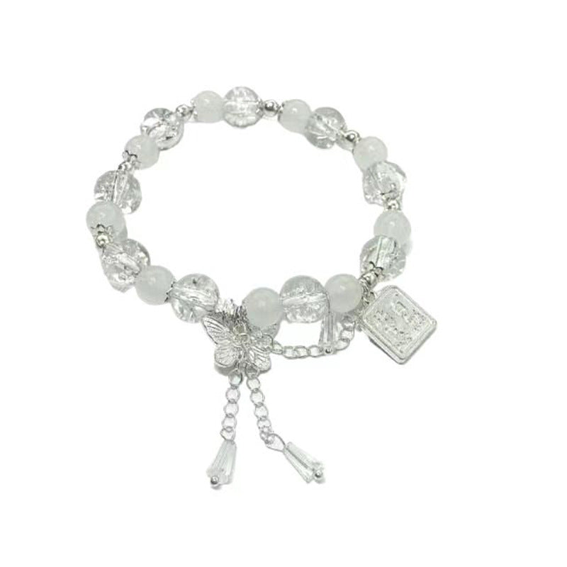 Xie Lian & Hua Cheng – Armband mit Schmetterlingsquaste und roten Perlen