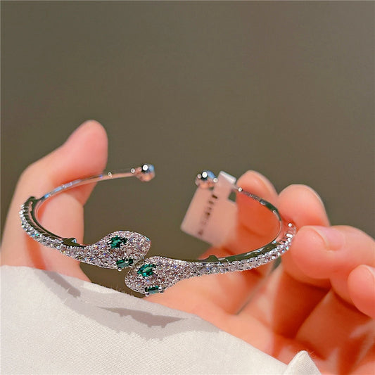 Sparkling Snake Bracelet: A Stunning Accessory for Any Occasion
