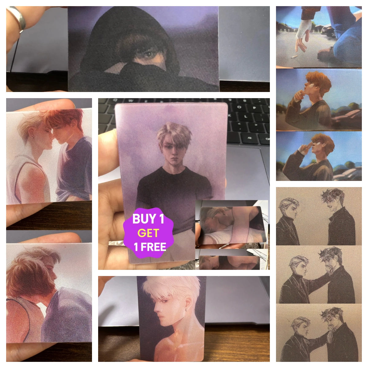 Andreil Tribute Raster Cards (Art by Lunapiq)