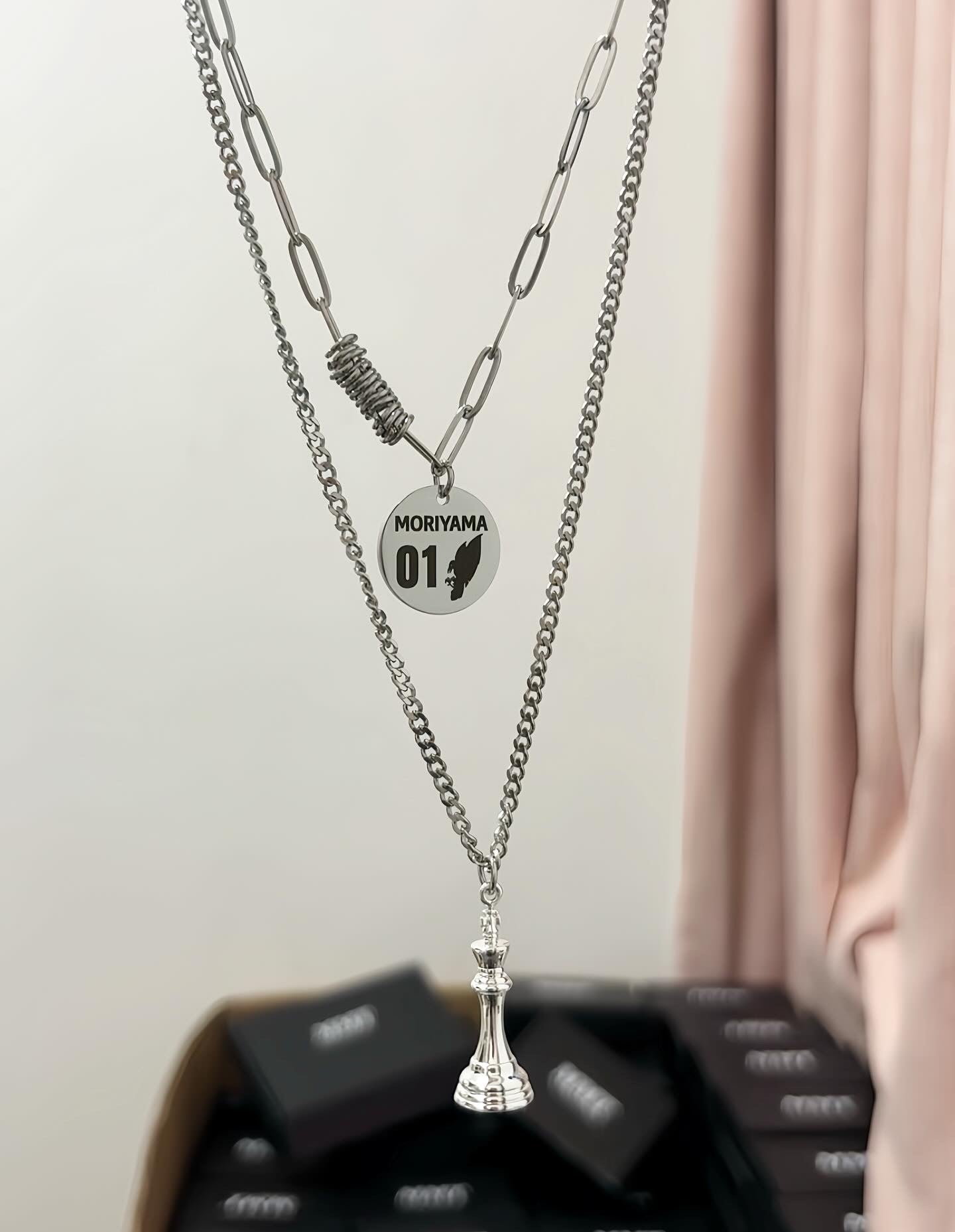 Riko Moriyama 01 Double Layer Necklace