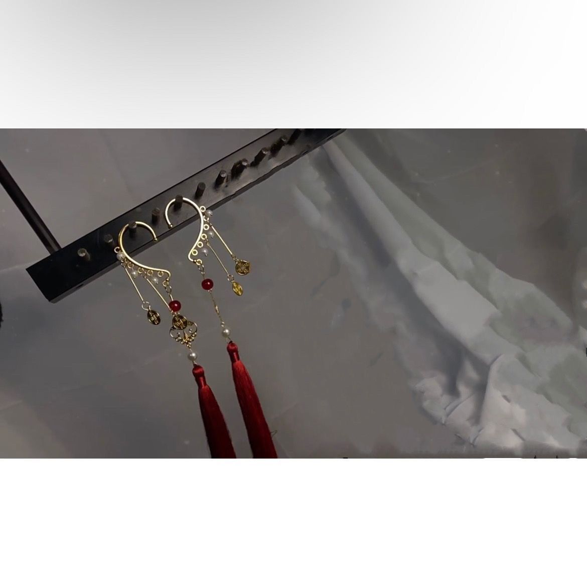 Xie Lian & Hua Cheng Designer Long Tassel Ear Cuff – MMT JEWEL