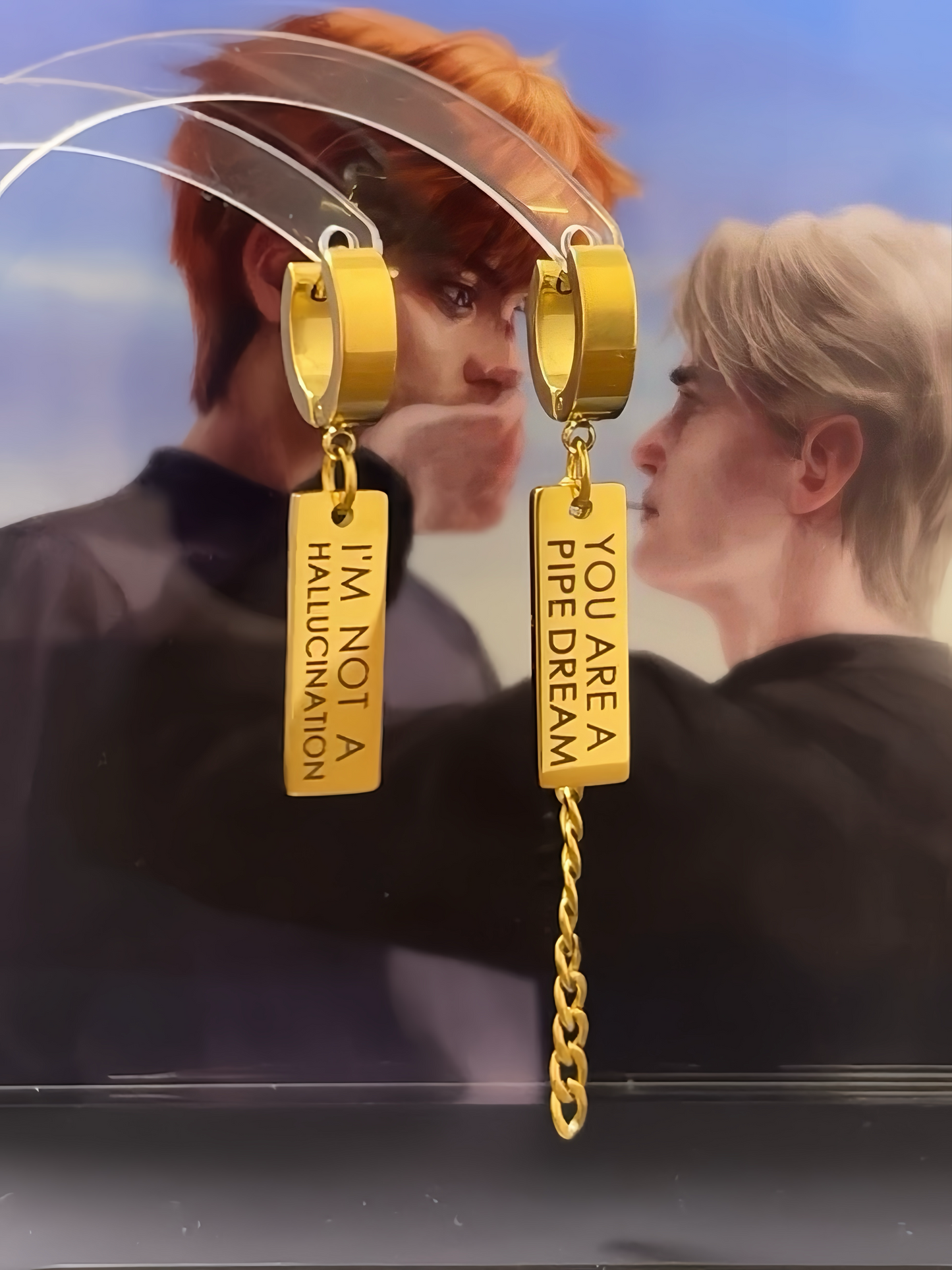 Pipe Dream Asymmetrical Tassel Earrings