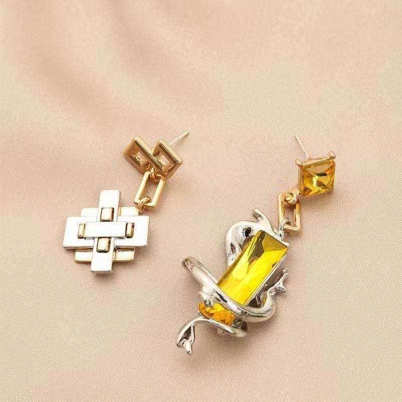 Zhongli Inspired Dragon Earrings
