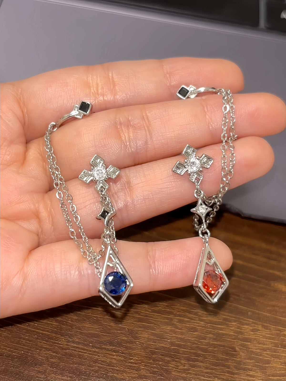 Tartaglia Inspired Stud Earrings