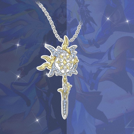 HSR Phainon Rhinestone Copper Necklace