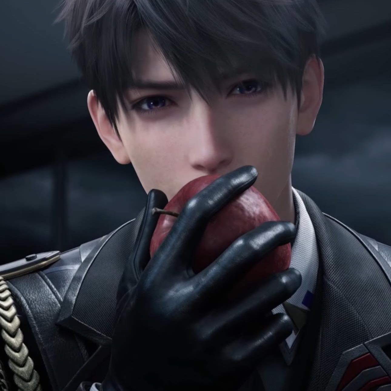 Caleb Apple Necklace