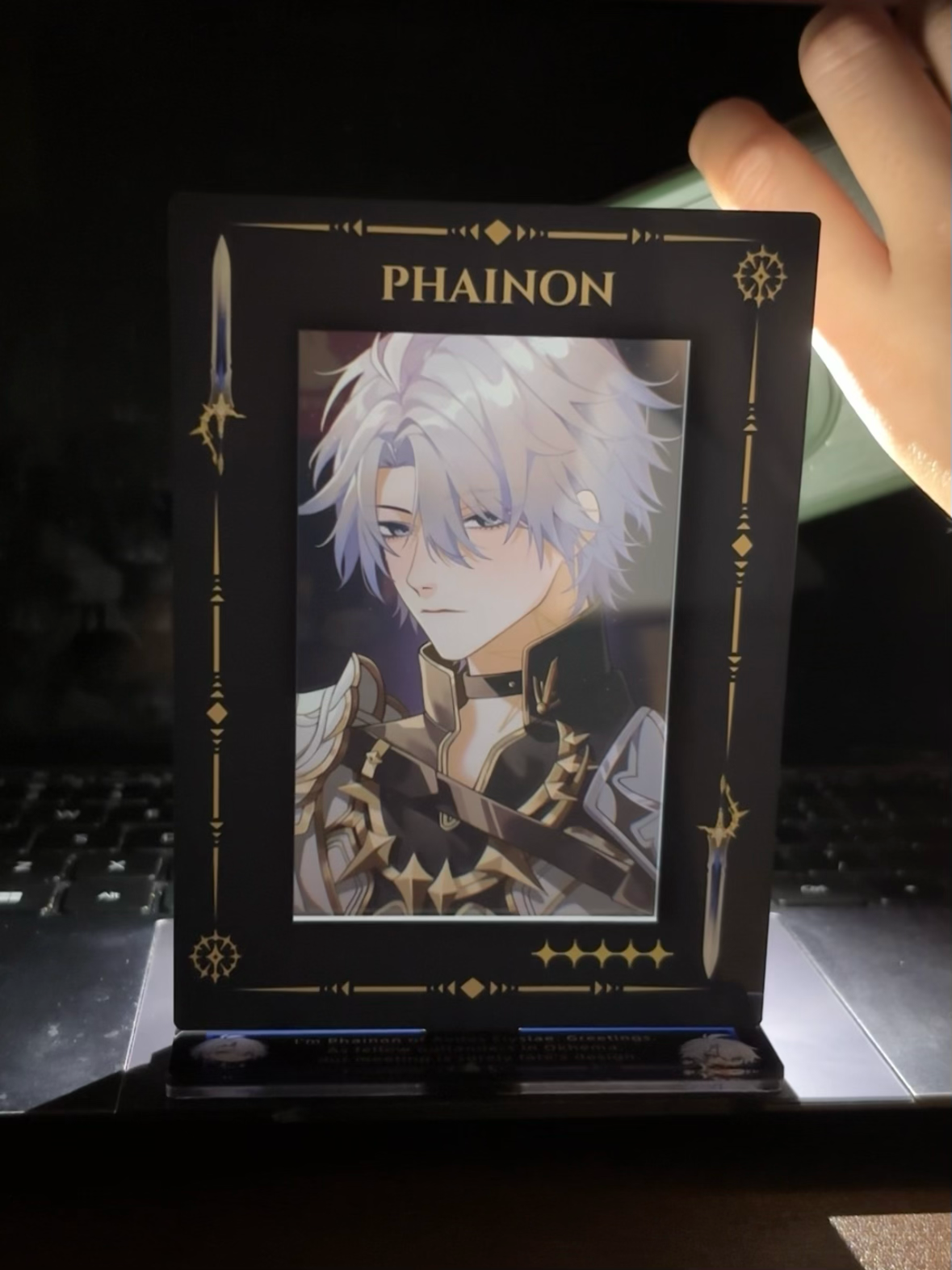 Acrylic Mirror for Phainon Style · Honkai: Star Rail Fan Art · Unofficial