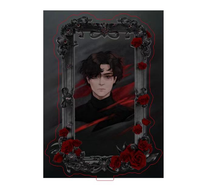 Jean Moreau Magischer Acrylspiegel