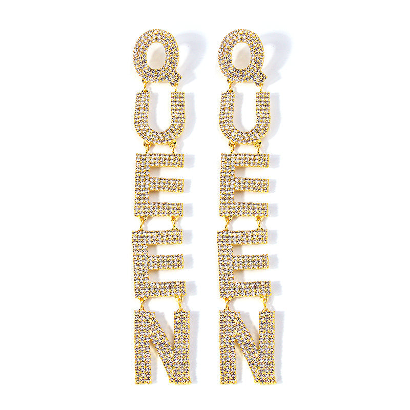 Ohrringe „Queen Never Dies“ für Damen