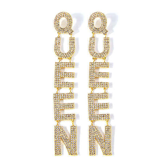 Ohrringe „Queen Never Dies“ für Damen