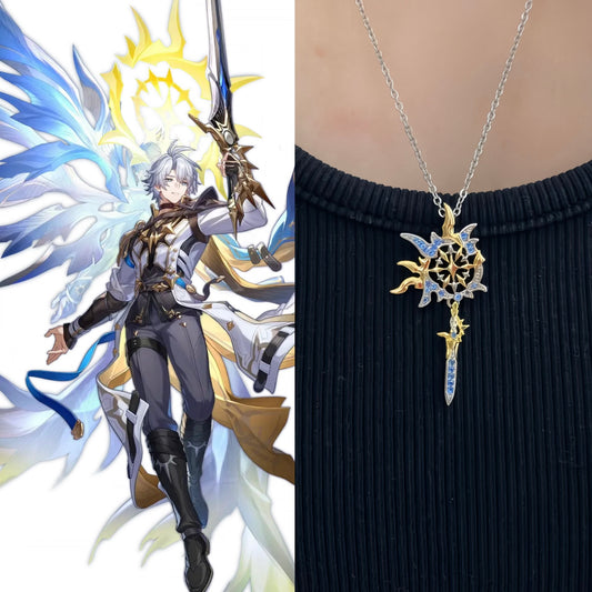 Phainon Inspired Rhinestone Necklaces · Honkai: Star Rail Fan Art · Unofficial