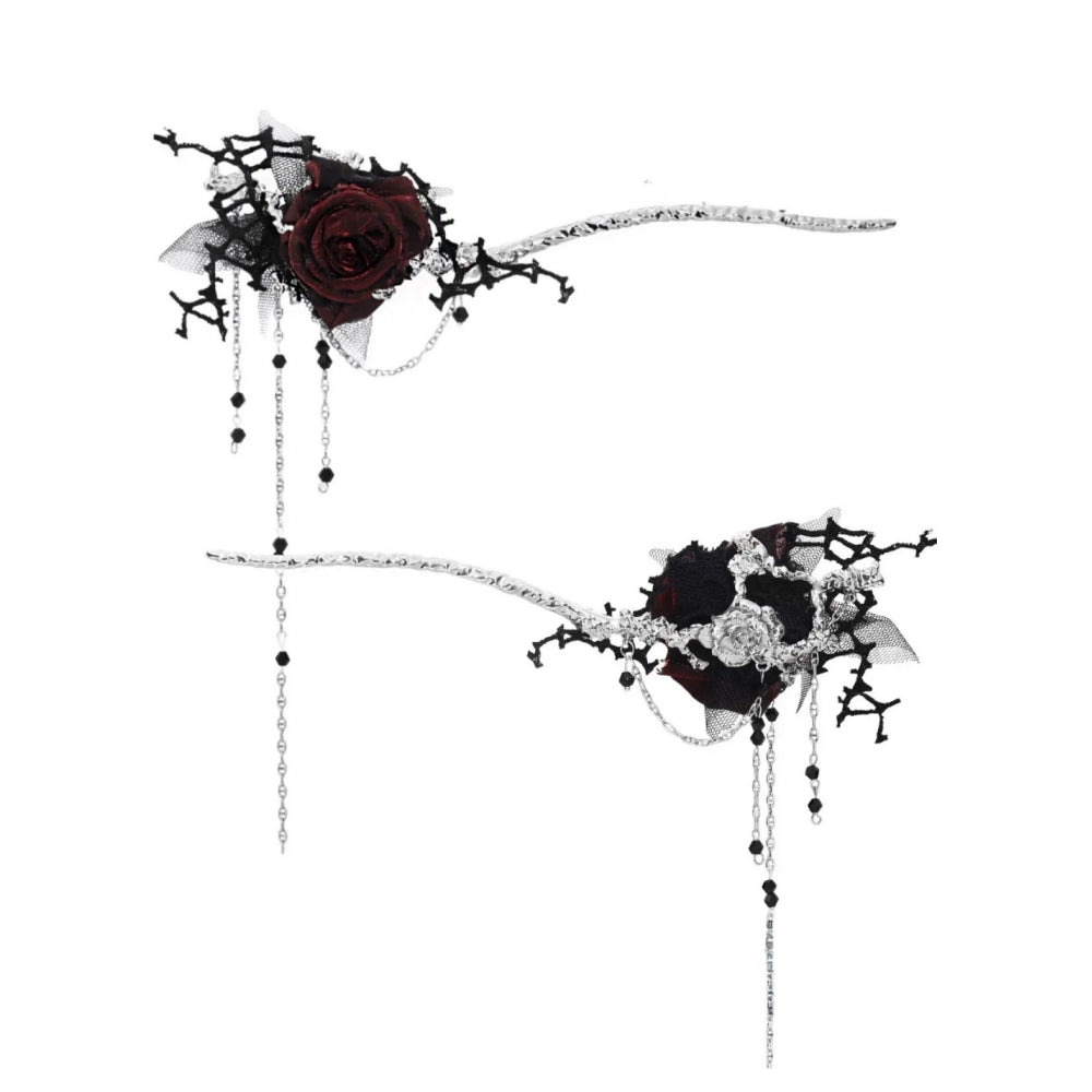 Handgemachte Designer-Haarnadel im Gothic-Stil im Vintage-Stil