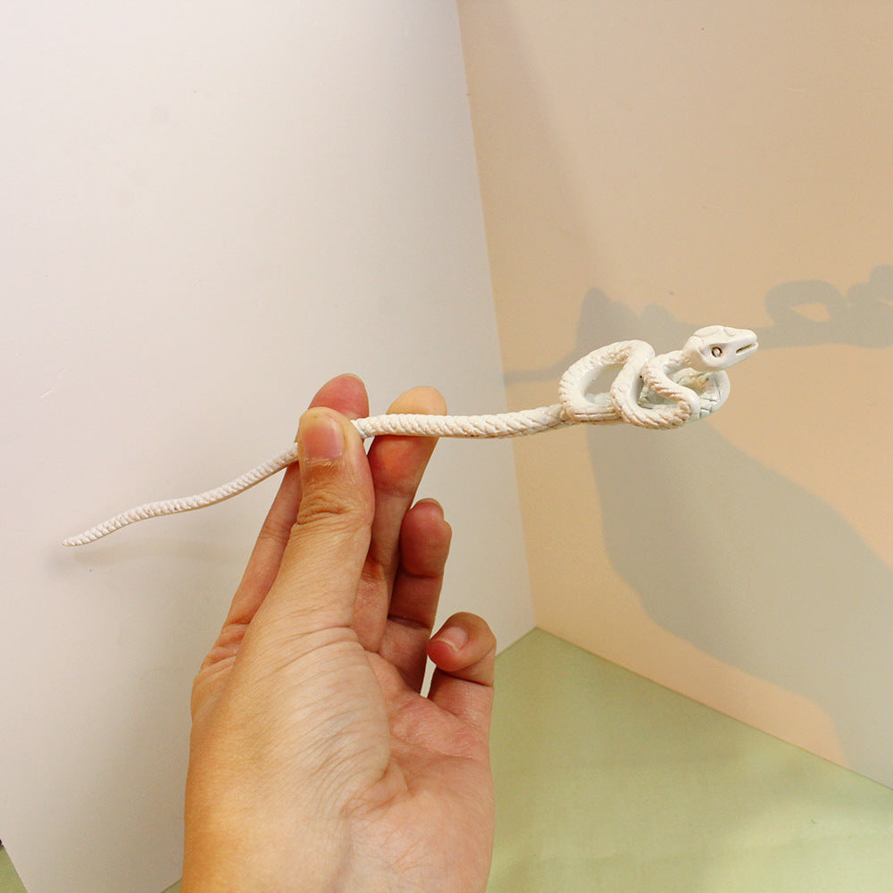 Schicke Bai Zhu Schlangenhaarnadel