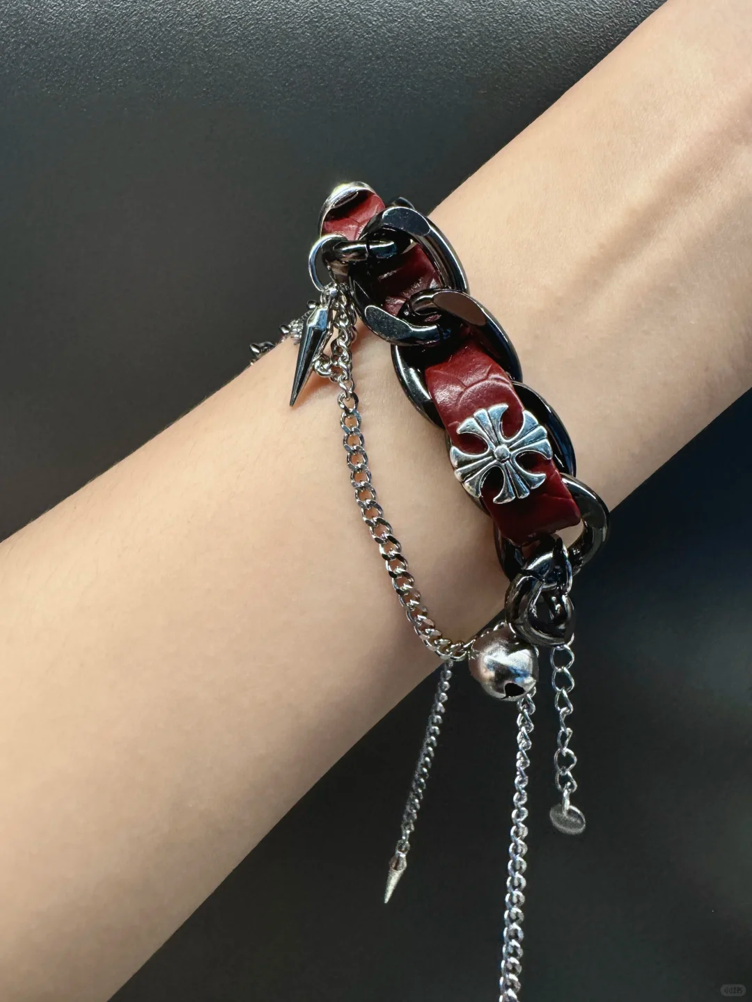 Chic Vintage Gothic Love Necklace & Bracelet