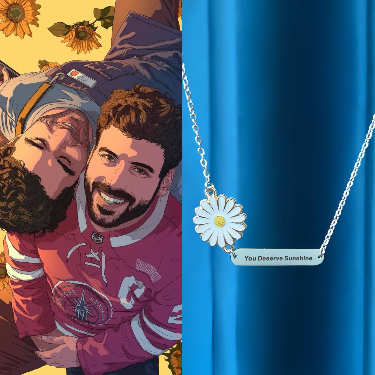 You Deserve Sunshine. Necklace