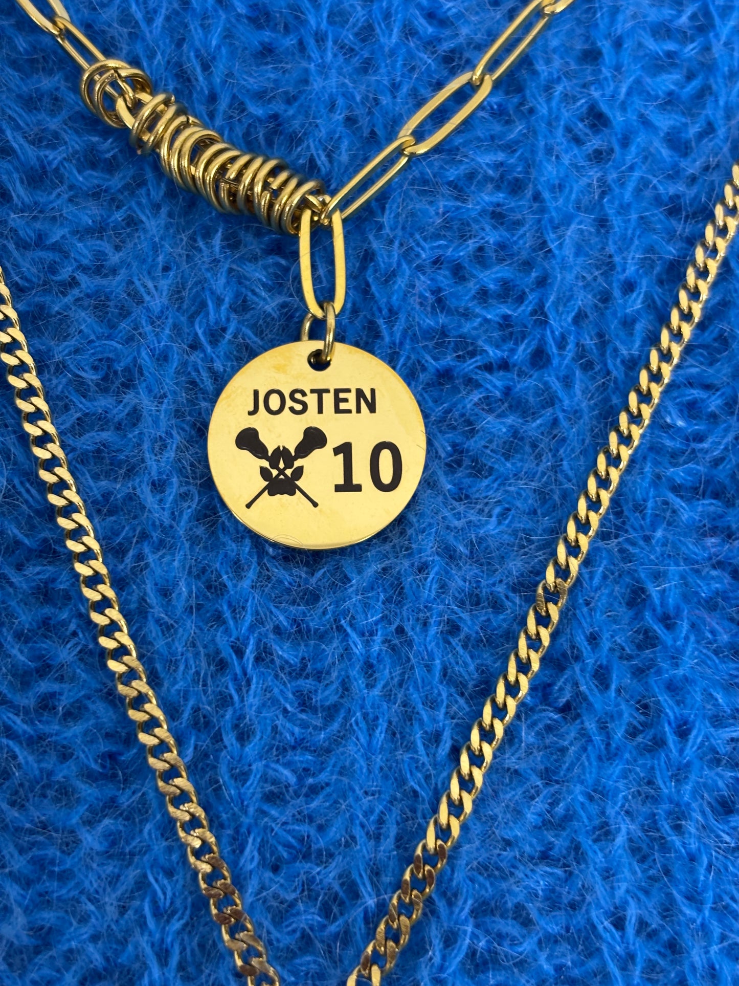 AFTG Neil Josten Double Layer Necklace