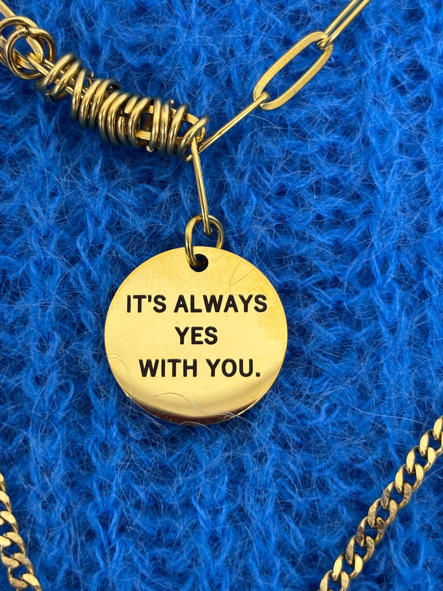 AFTG Neil Josten Double Layer Necklace