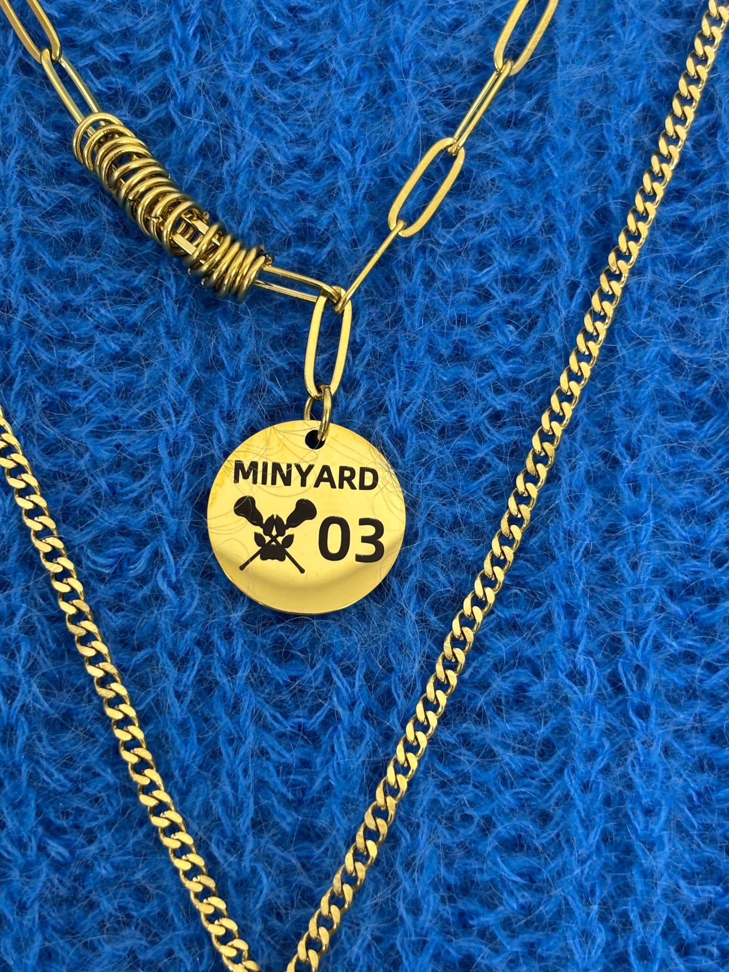 AFTG Andrew Minyard Double Layers Necklace
