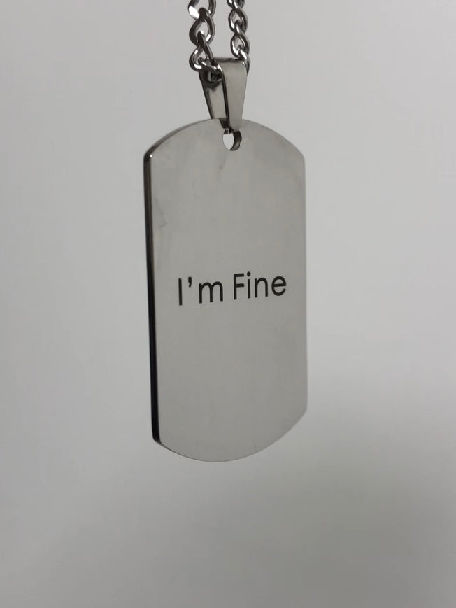 AFTG Andrew &amp; Neil Army Token-Halskette