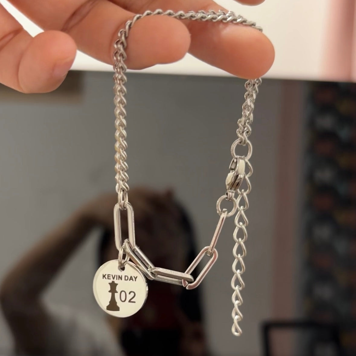 Kevin Day Stainless Steel Bracelet