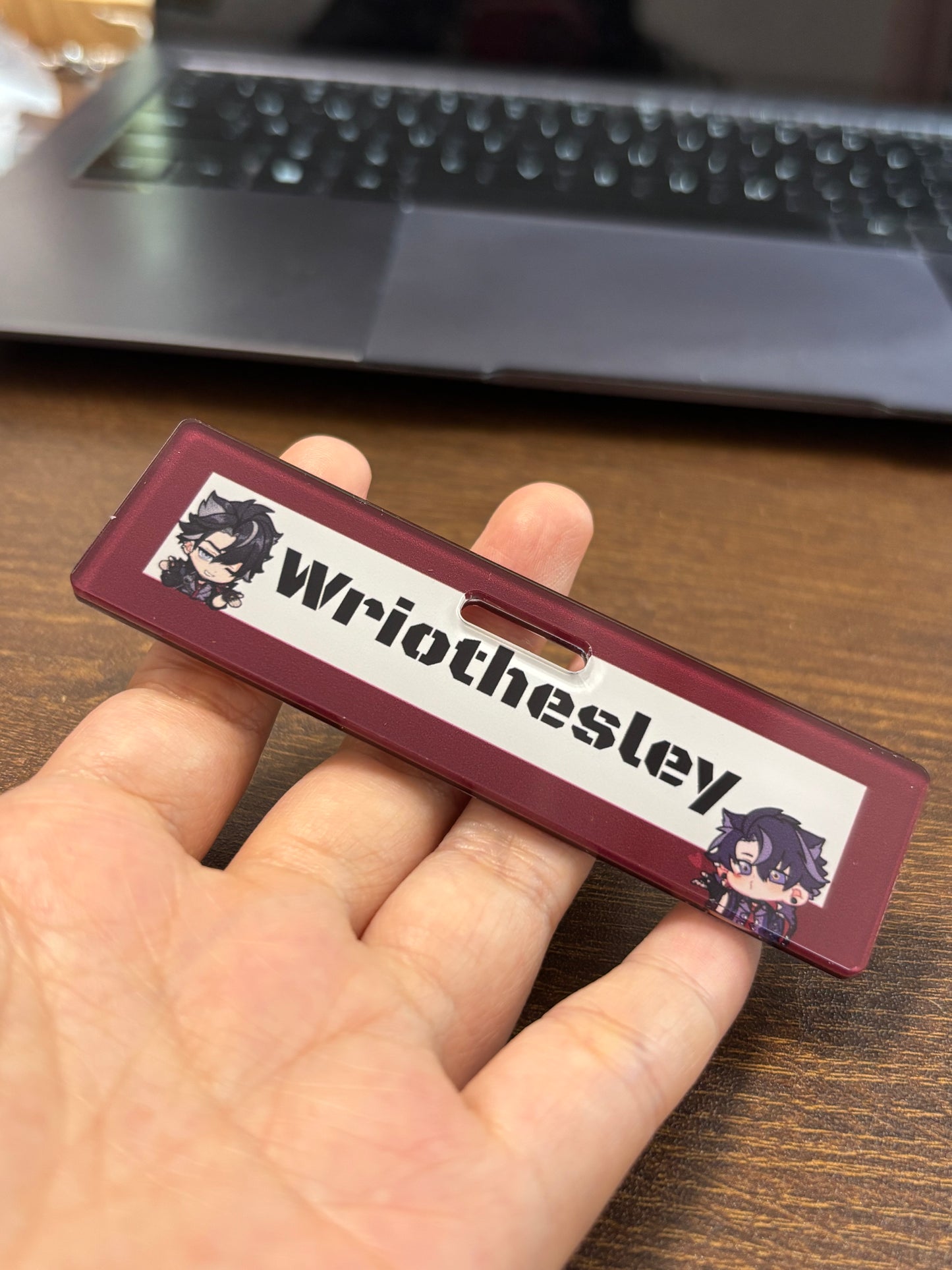 Acrylic Mirror for Wriothesley Style · Genshin Fan-made