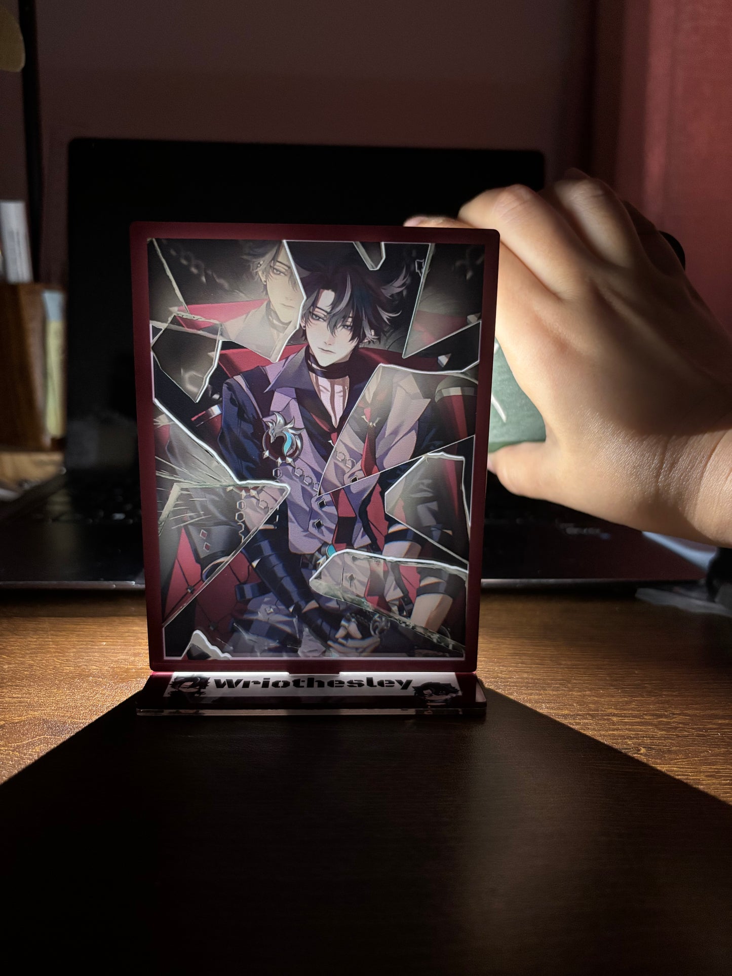 Acrylic Mirror for Wriothesley Style · Genshin Fan-made