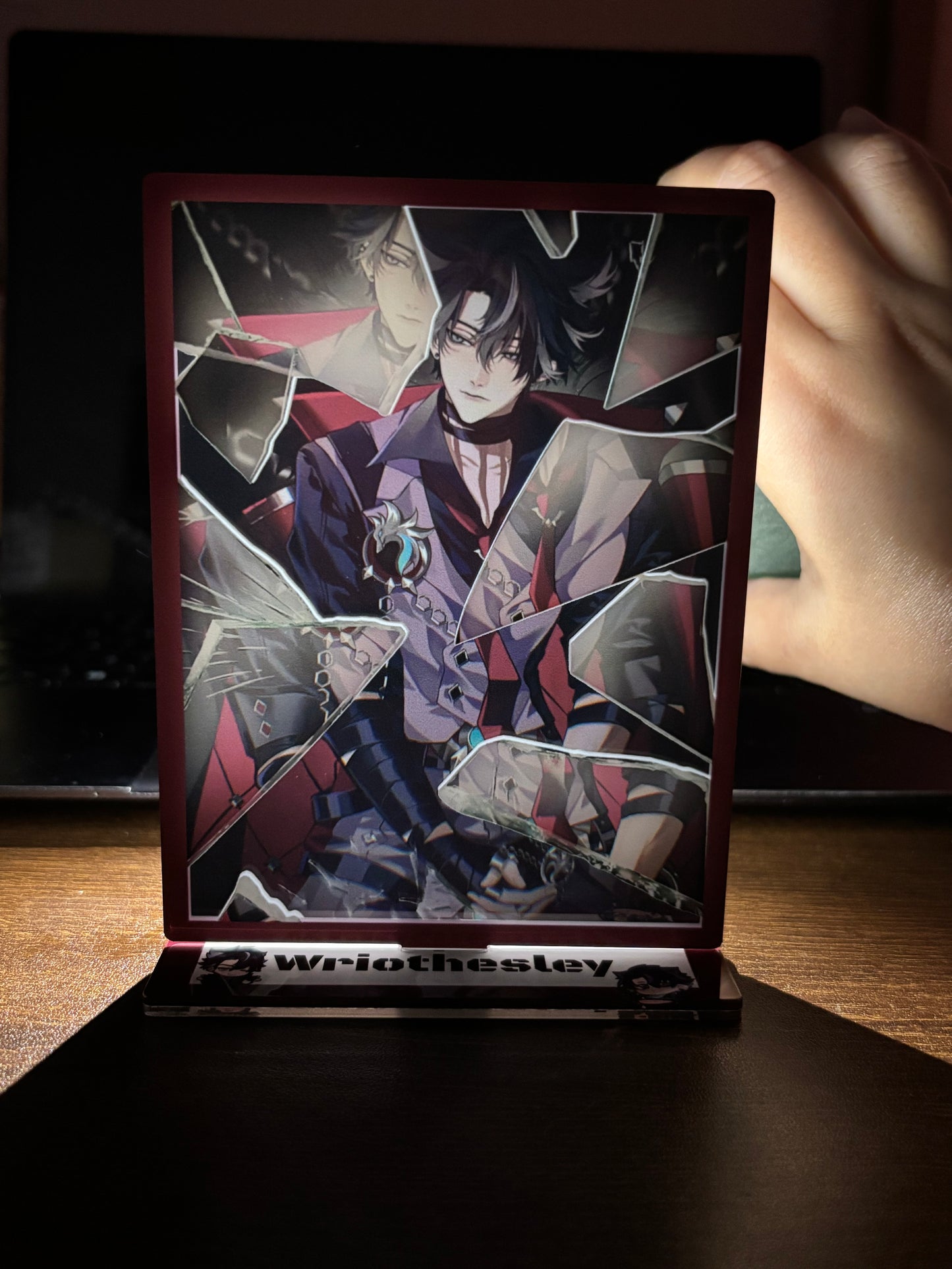 Acrylic Mirror for Wriothesley Style · Genshin Fan-made