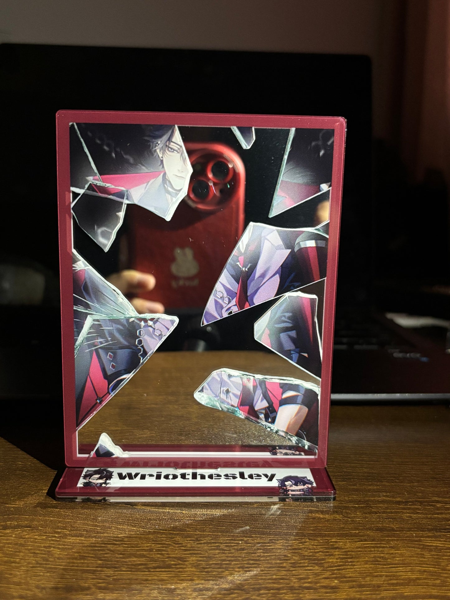 Acrylic Mirror for Wriothesley Style · Genshin Fan-made