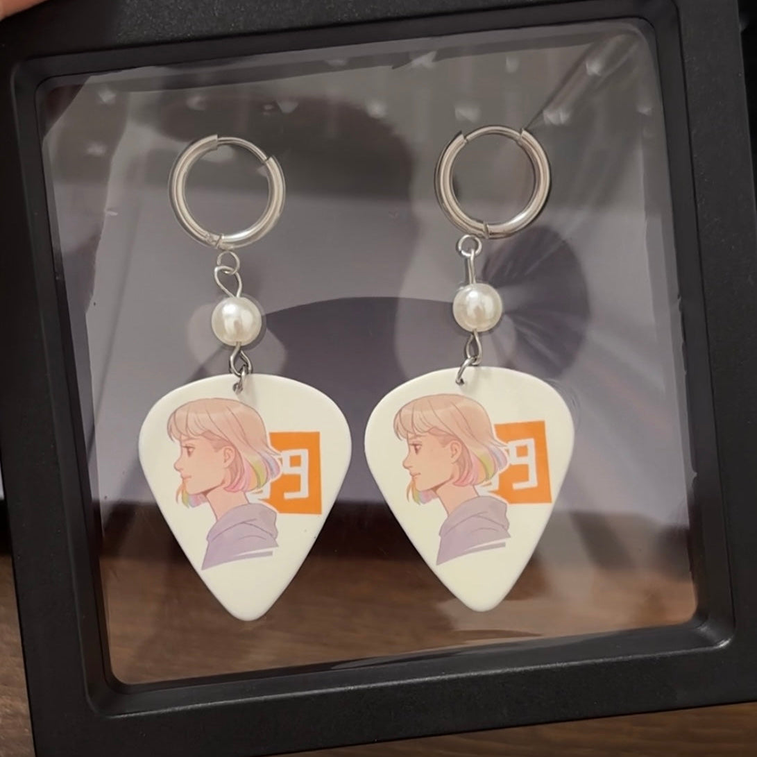 AFTG Renee Guitar Pick Earrings