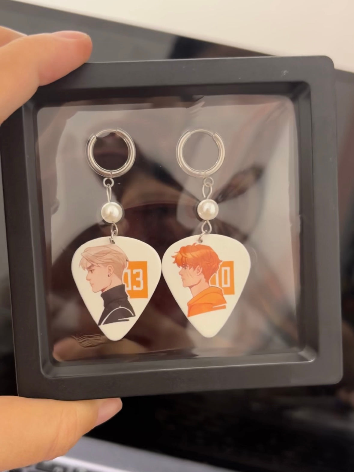 AFTG Andrew & Neil Guitar Pick Earrings