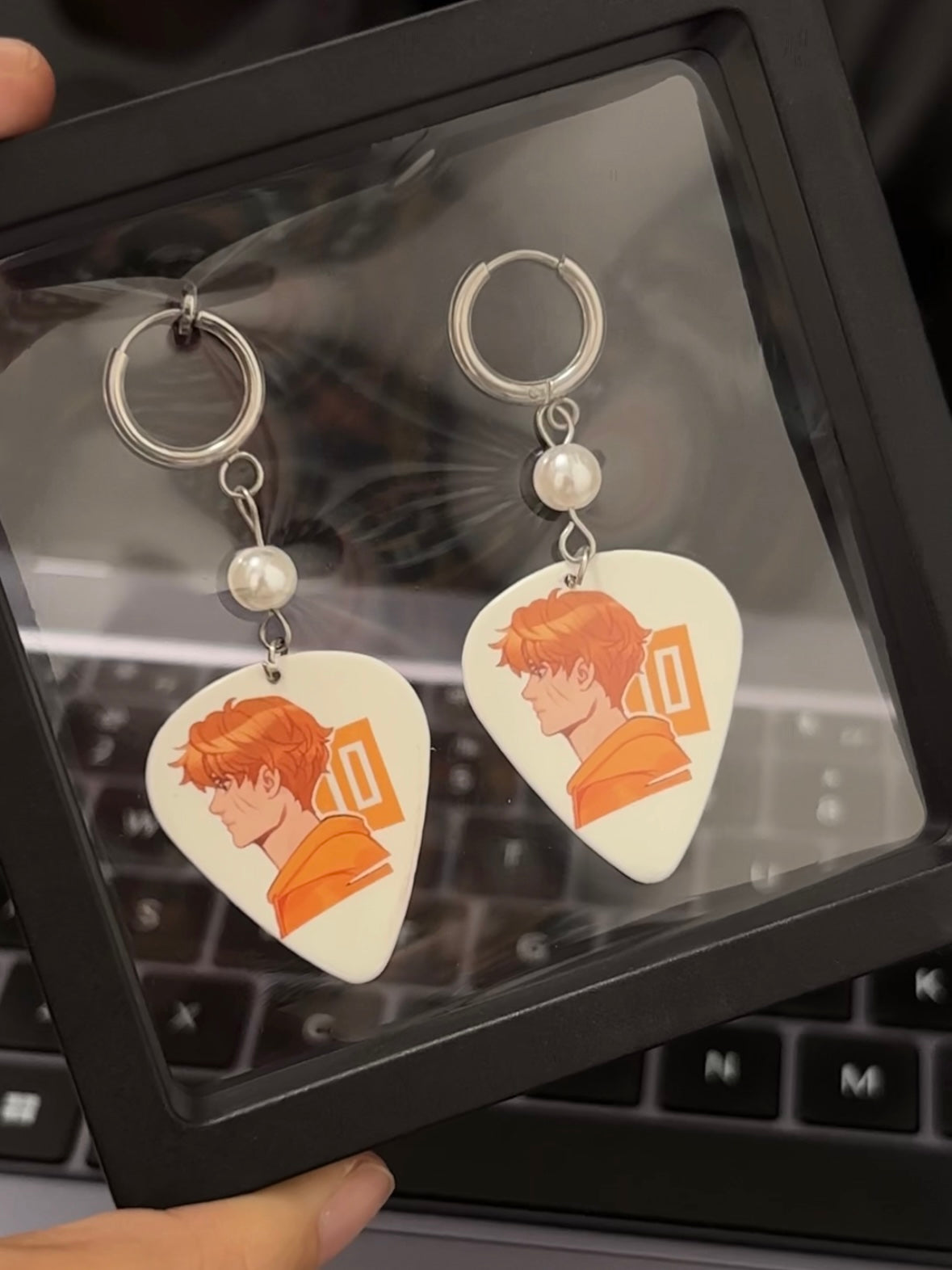 AFTG Andrew & Neil Guitar Pick Earrings