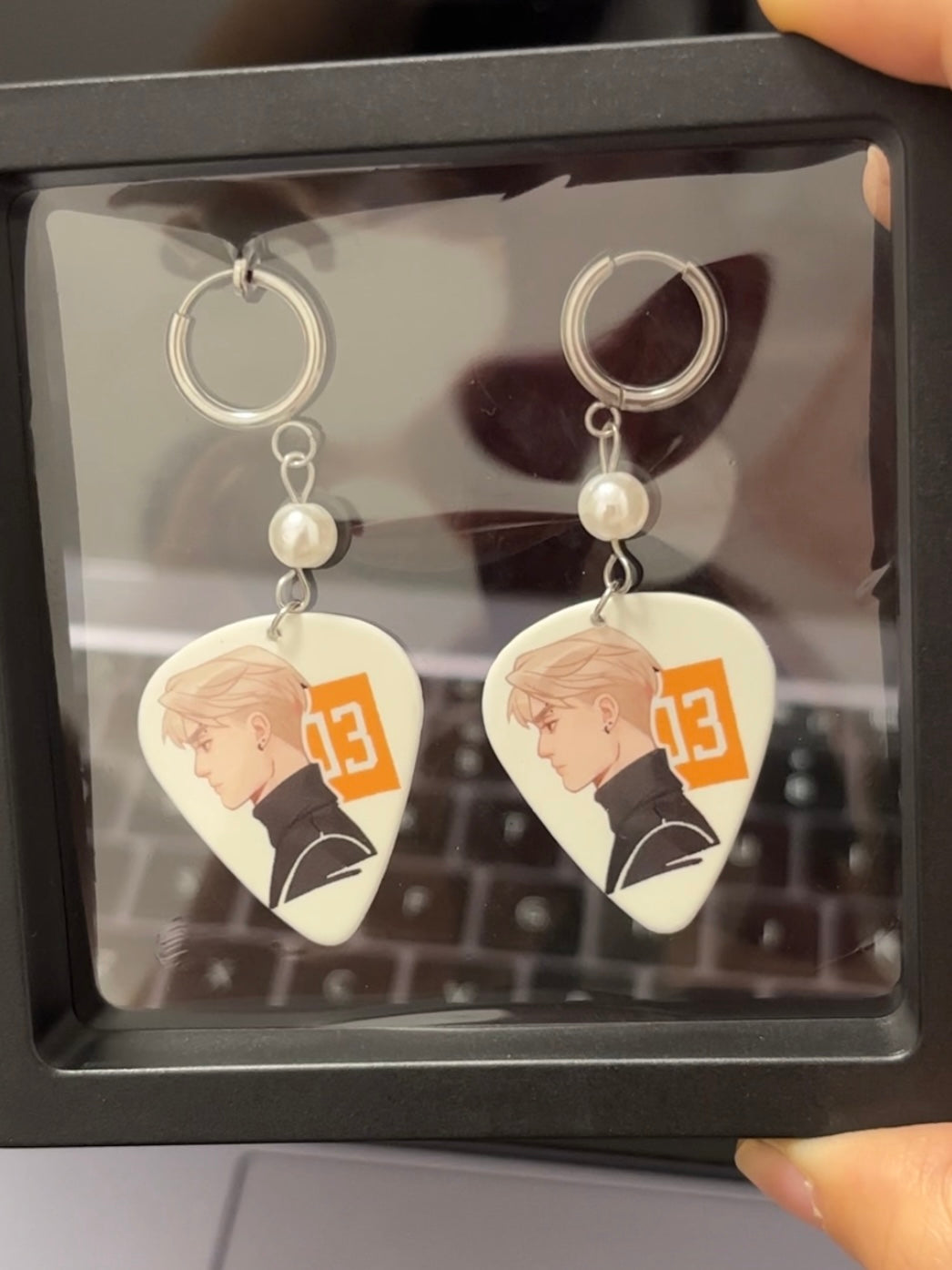 AFTG Andrew & Neil Guitar Pick Earrings