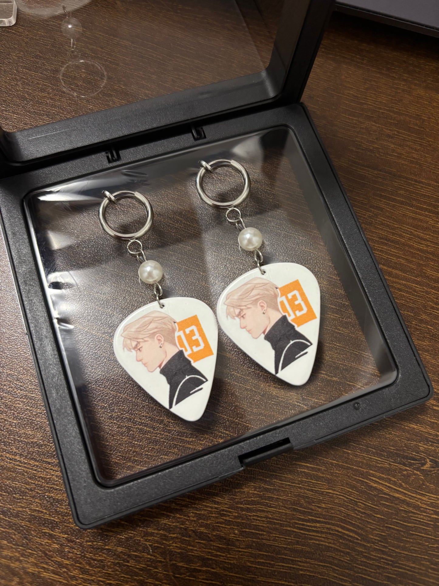 AFTG Andrew & Neil Guitar Pick Earrings
