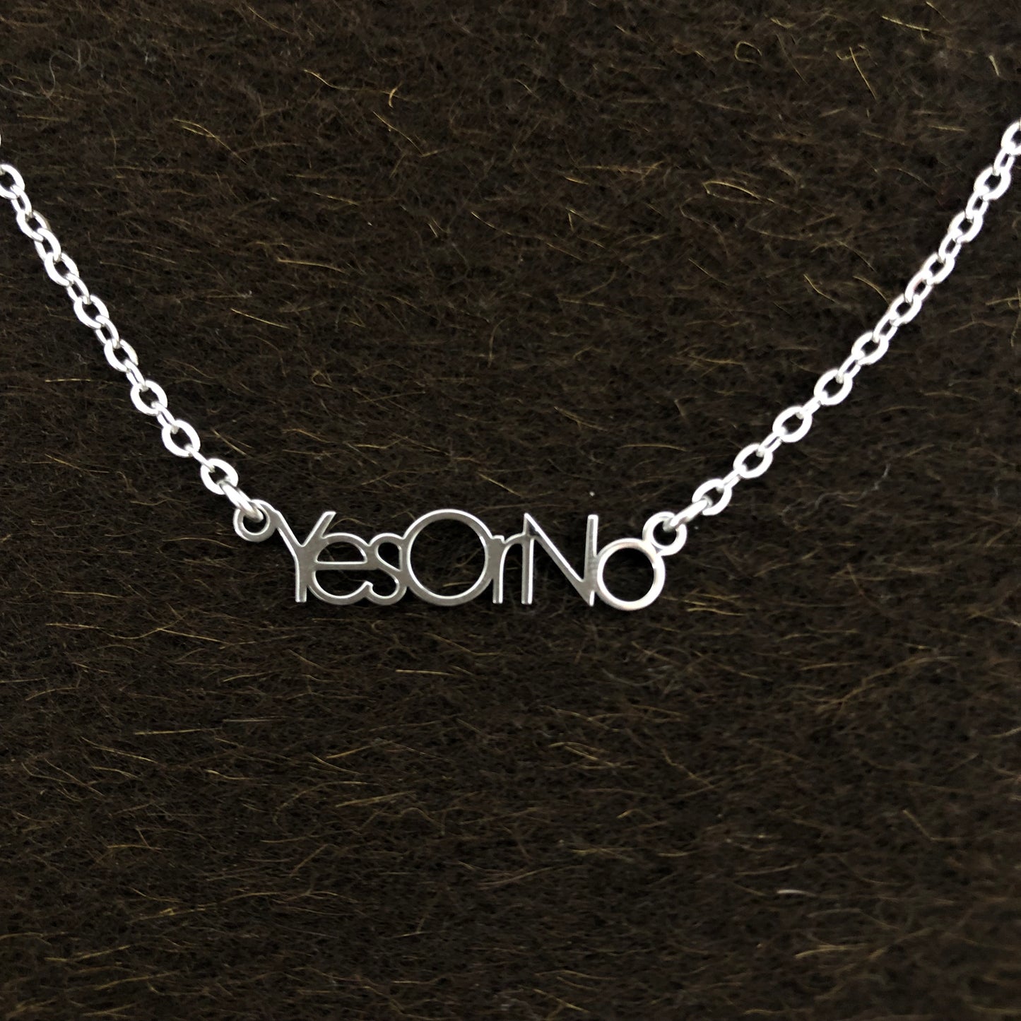 Vorbestellung JA ODER NEIN Edelstahlkette