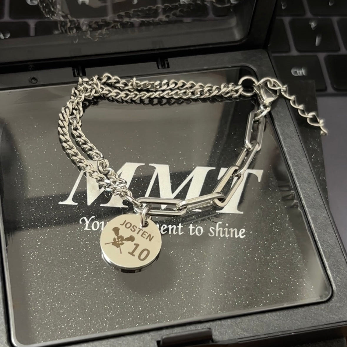 AFTG Neil Josten I'm Fine/ It's always yes with you. Bracelet