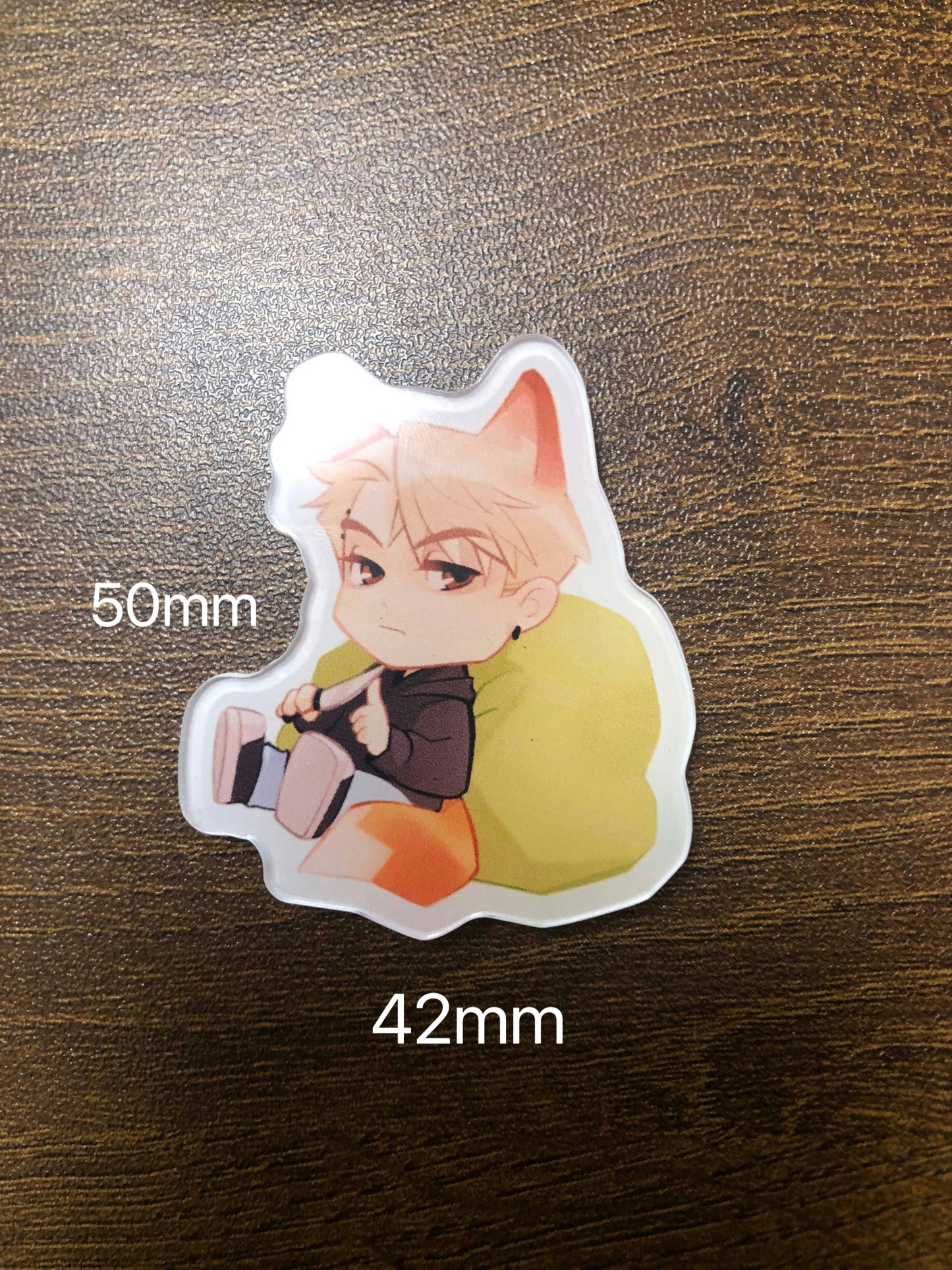 Cute Fridge Magnet for Andrew & Neil (art by lunapiq)