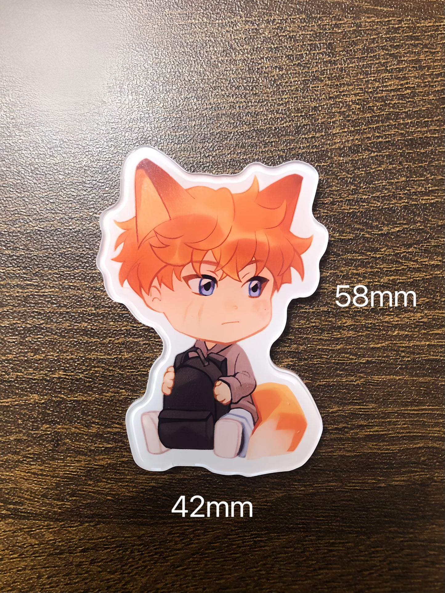 Cute Fridge Magnet for Andrew & Neil (art by lunapiq)