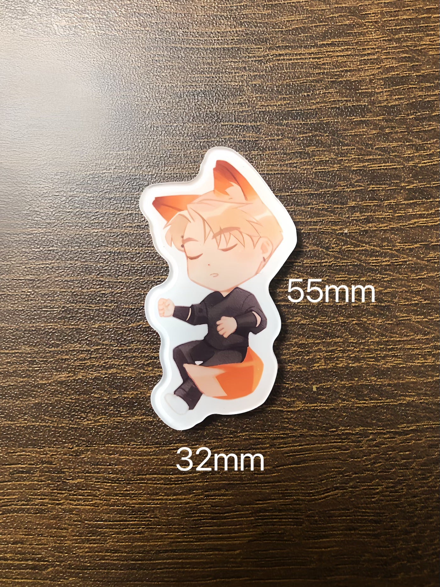 Cute Fridge Magnet for Andrew & Neil (art by lunapiq)